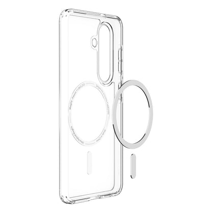 MagSafe Hülle für Samsung Galaxy S26 S942, Spigen, Ultra Hybrid, Transparent Weiß ACS10734