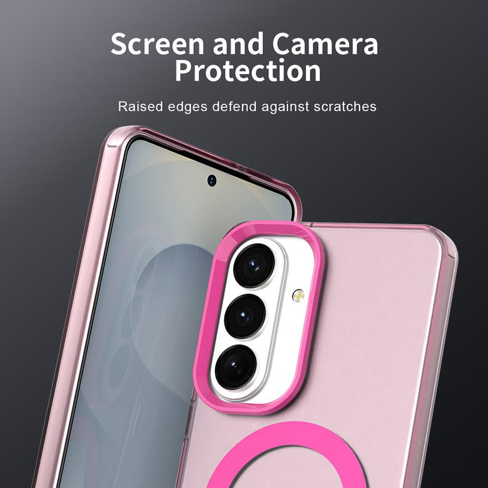 MagSafe Hülle für Samsung Galaxy S26, Techsuit, CandyCase, Rosa