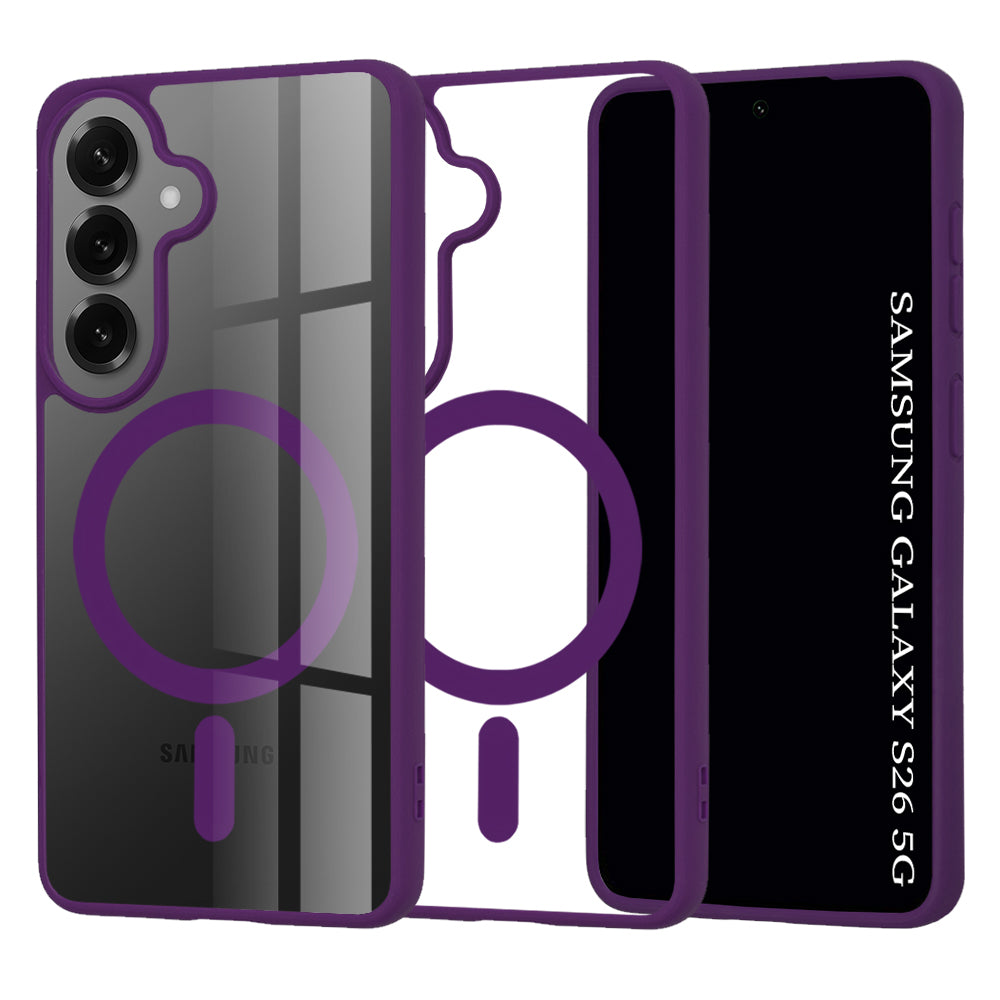 MagSafe Hülle für Samsung Galaxy S26, Techsuit, Pro, Lila