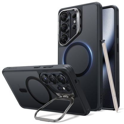 MagSafe Case for Samsung Galaxy S26 Ultra, ESR, Classic Hybrid Kickstand, Satin Black