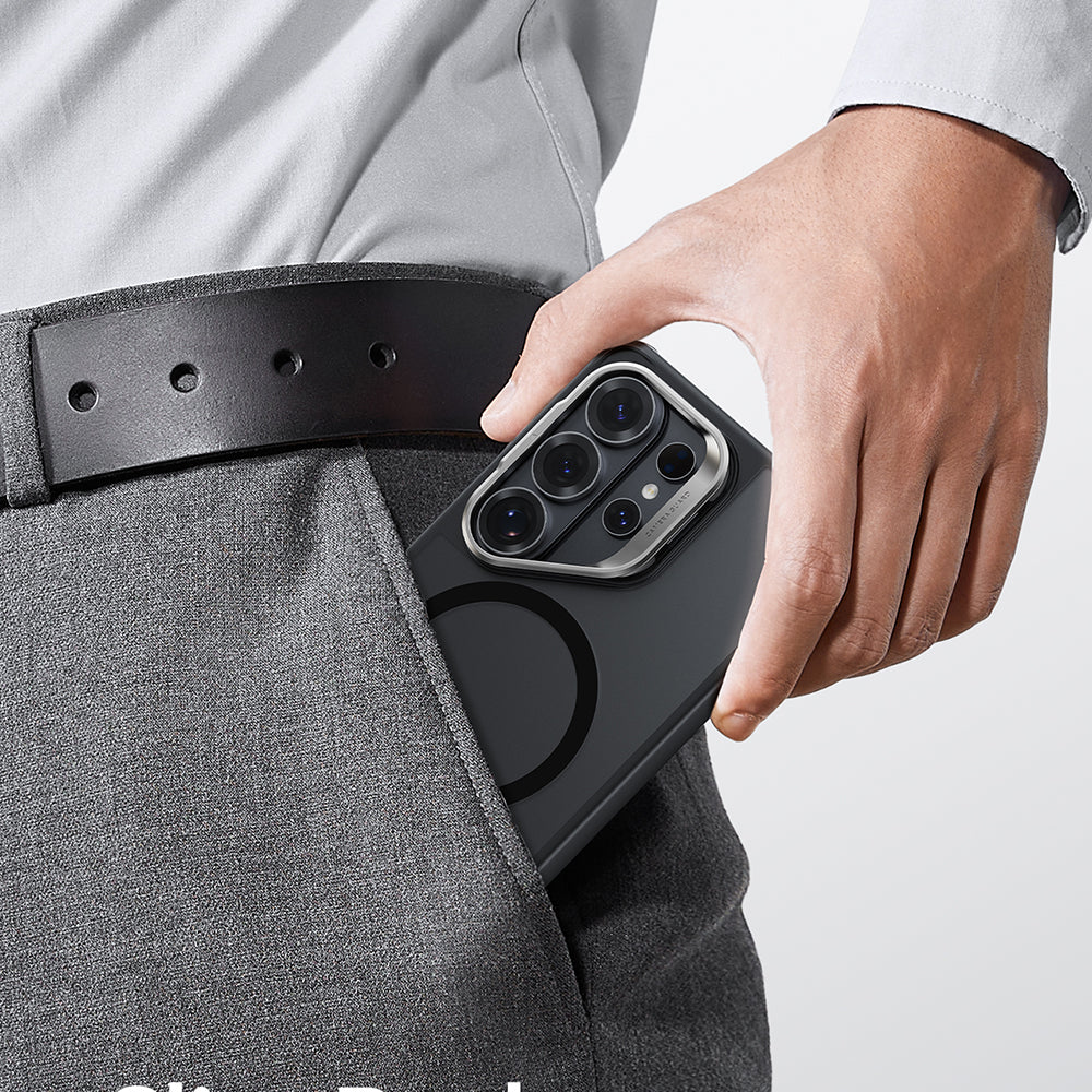 MagSafe Case for Samsung Galaxy S26 Ultra, ESR, Classic Hybrid Kickstand, Satin Black