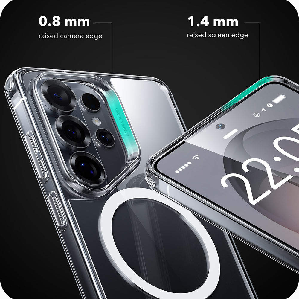 MagSafe Case for Samsung Galaxy S26 Ultra, ESR, Classic Hybrid, Transparent