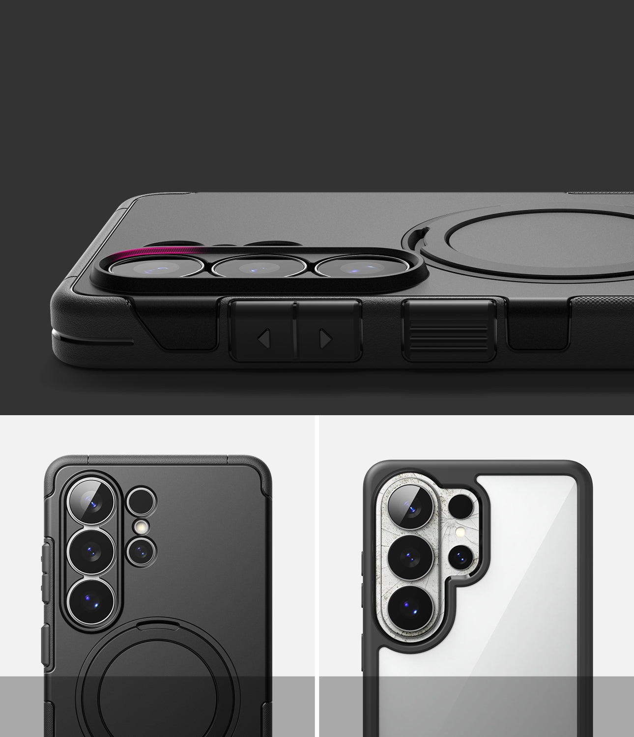 MagSafe Case for Samsung Galaxy S26 Ultra S948, Ringke, Alles, Black