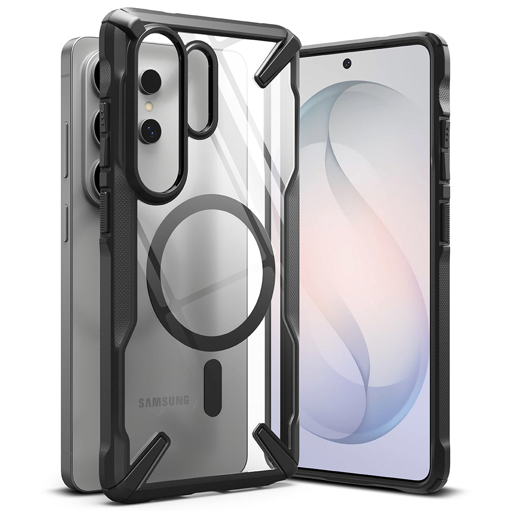 MagSafe Hülle für Samsung Galaxy S26 Ultra, Ringke, Fusion X, Schwarz