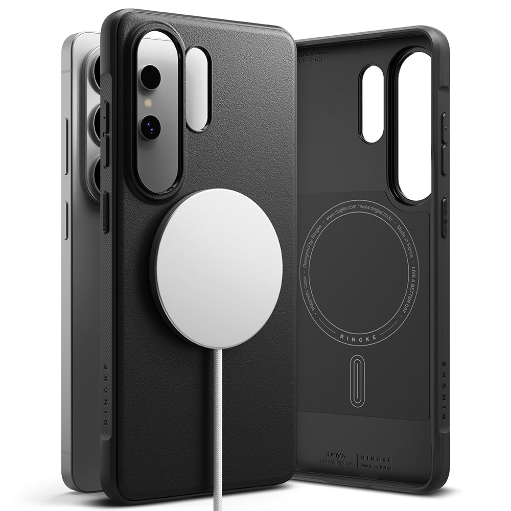 MagSafe Hülle für Samsung Galaxy S26 Ultra, Ringke, Onyx, Schwarz