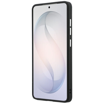 MagSafe Hülle für Samsung Galaxy S26 Ultra S948, Guess, Fixed Glitter Triangle Logo, Schwarz