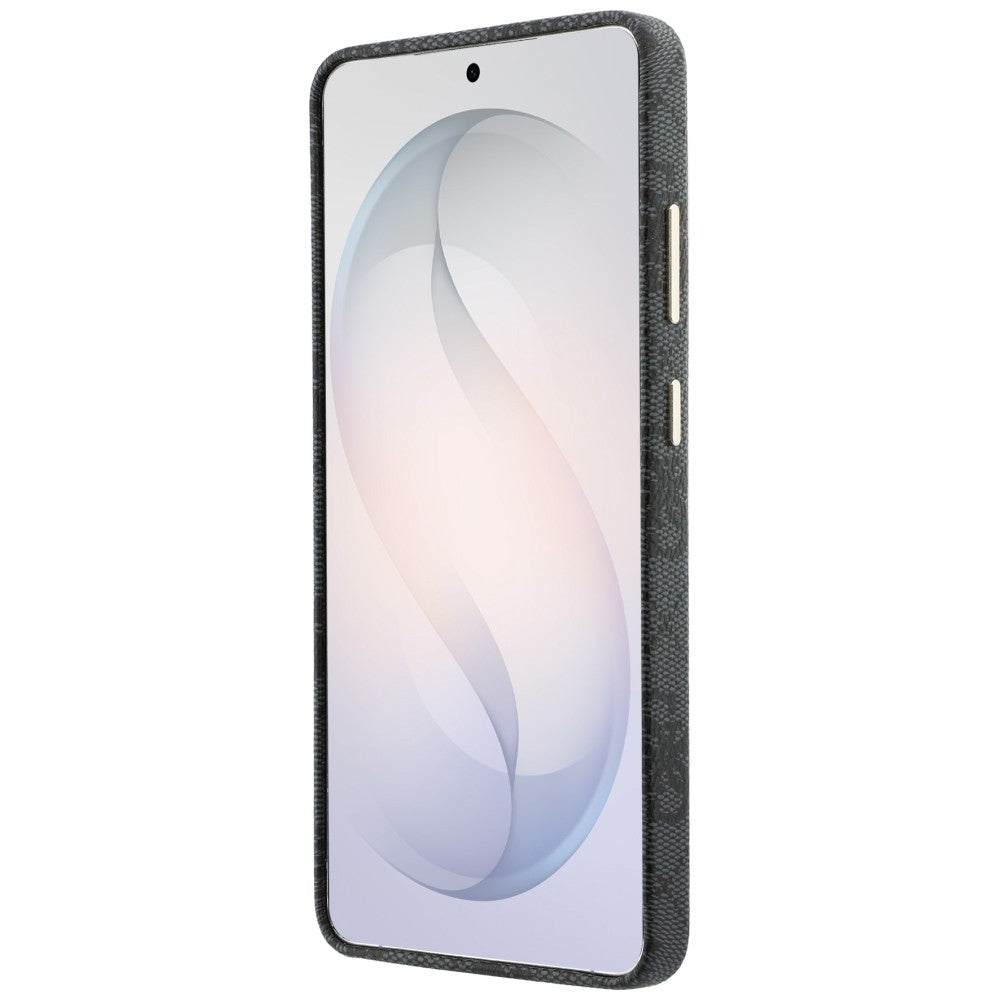 MagSafe Hülle für Samsung Galaxy S26 Ultra S948, Guess, Strass Round Logo, Schwarz