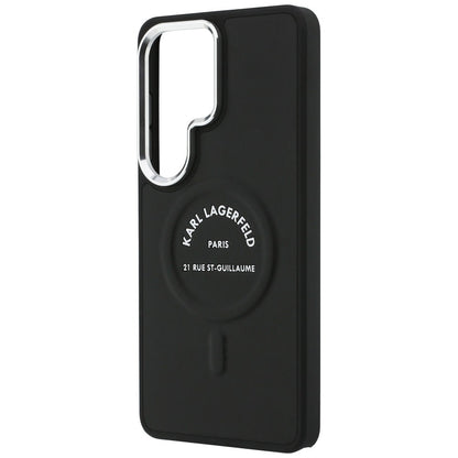 MagSafe Hülle für Samsung Galaxy S26 Ultra S948, Karl Lagerfeld, Karl RSG Logo, Schwarz