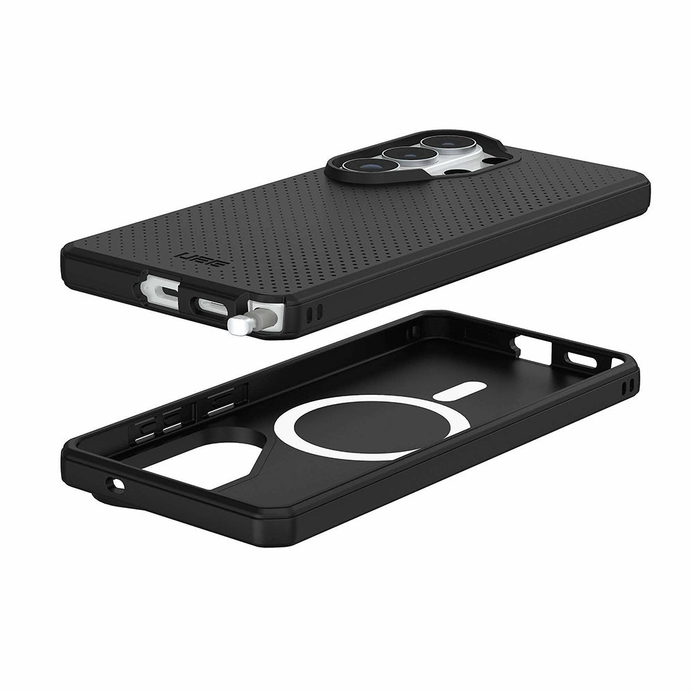 MagSafe-Hülle für Samsung Galaxy S26 Ultra S948, Urban Armor Gear, Dot, Schwarz