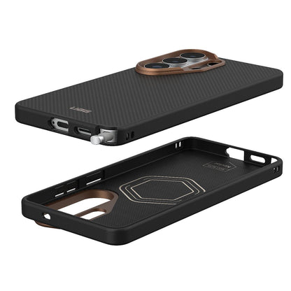 MagSafe-Hülle für Samsung Galaxy S26 Ultra S948, Urban Armor Gear, Fibr Armr, Schwarz Bronze