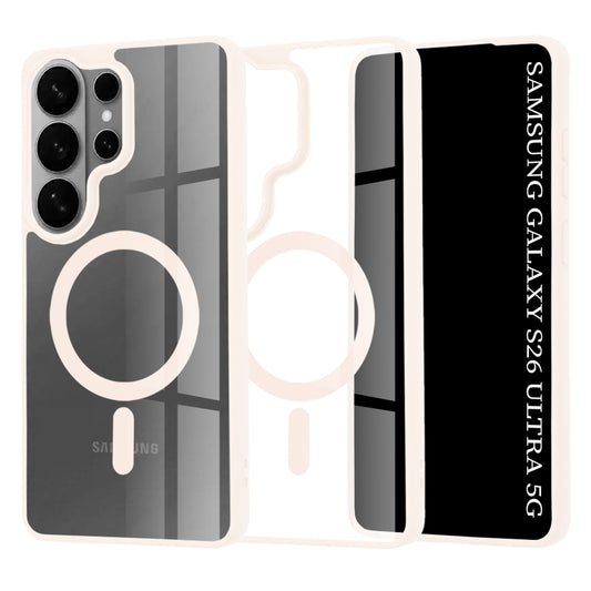 MagSafe Hülle für Samsung Galaxy S26 Ultra, Techsuit, Pro, Rosa