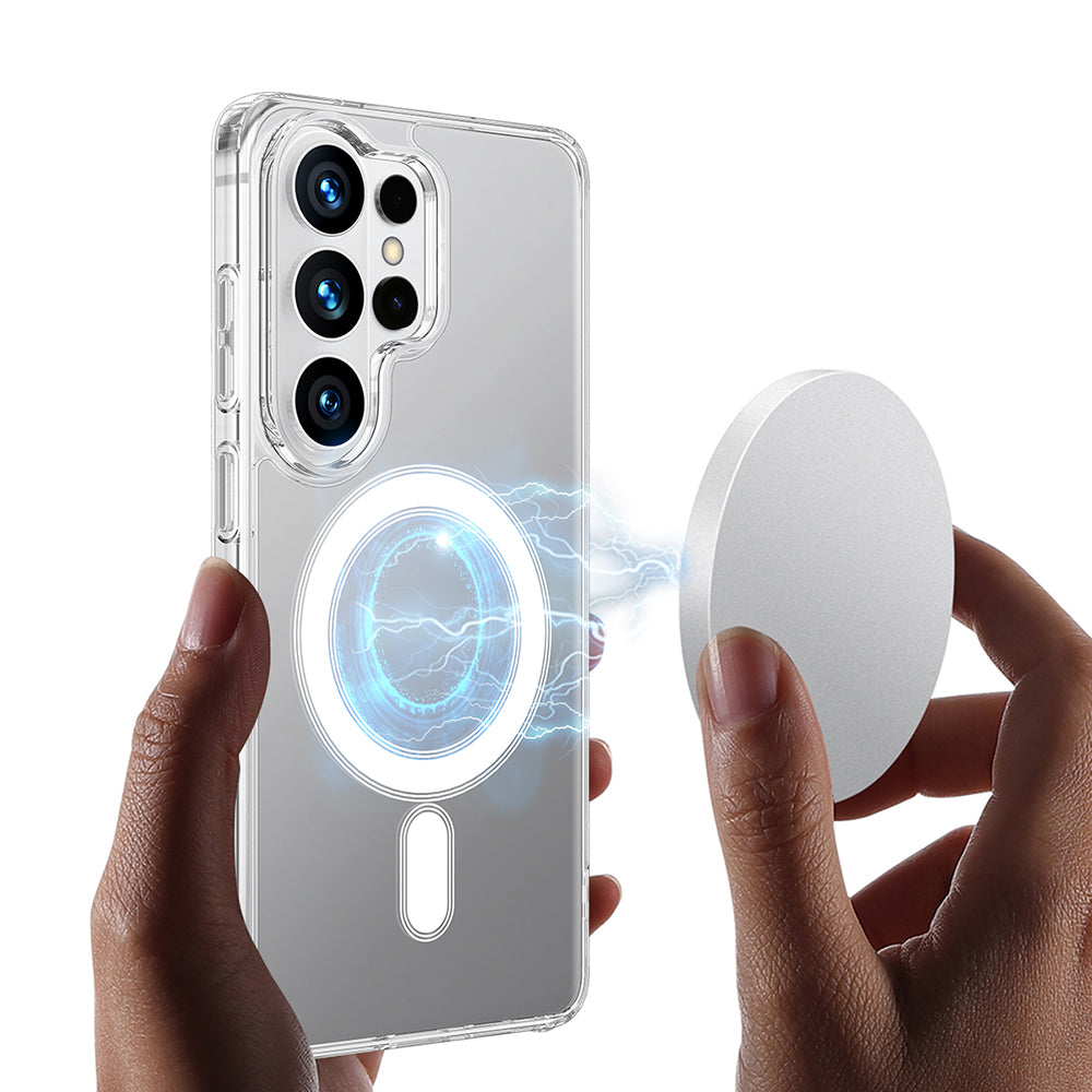 MagSafe Hülle für Samsung Galaxy S26 Ultra, Techsuit, Pro, Transparent