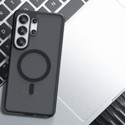 MagSafe Hülle für Samsung Galaxy S26 Ultra, Techsuit, PureFrost, Satinschwarz