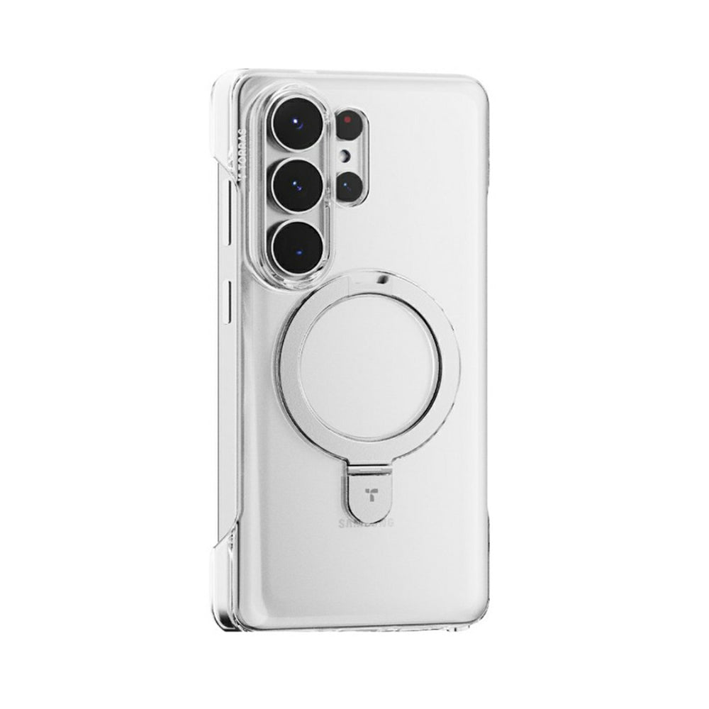 MagSafe Hülle für Samsung Galaxy S26 Ultra S948, Torras, Ostand Slim, Transparent