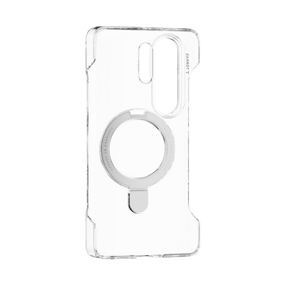 MagSafe Hülle für Samsung Galaxy S26 Ultra S948, Torras, Ostand Slim, Transparent