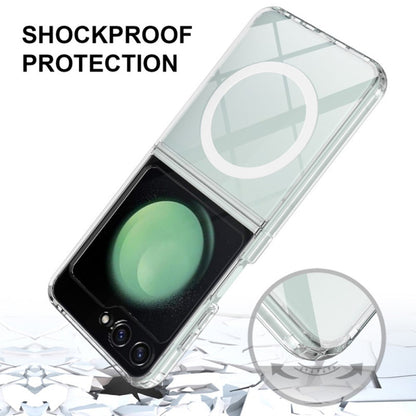 MagSafe-Hülle für Samsung Galaxy Z Flip7 FE F761 / Z Flip6 F741, Techsuit, Pro, Transparent