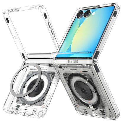 MagSafe Hülle für Samsung Galaxy Z Flip7 F766, Spigen, Ultra Hybrid Pro Neo One, Transparent ACS09560