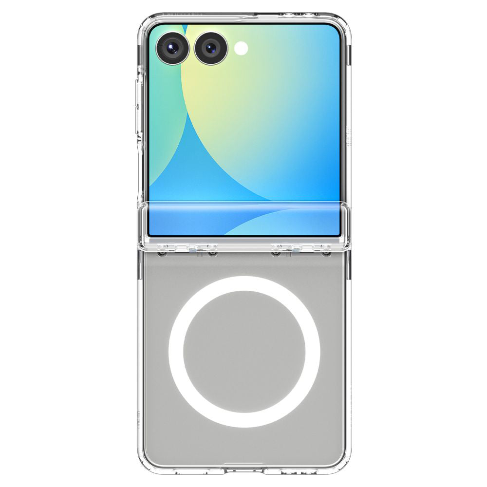MagSafe Hülle für Samsung Galaxy Z Flip7 F766, Spigen, Ultra Hybrid Pro, Transparent ACS09559