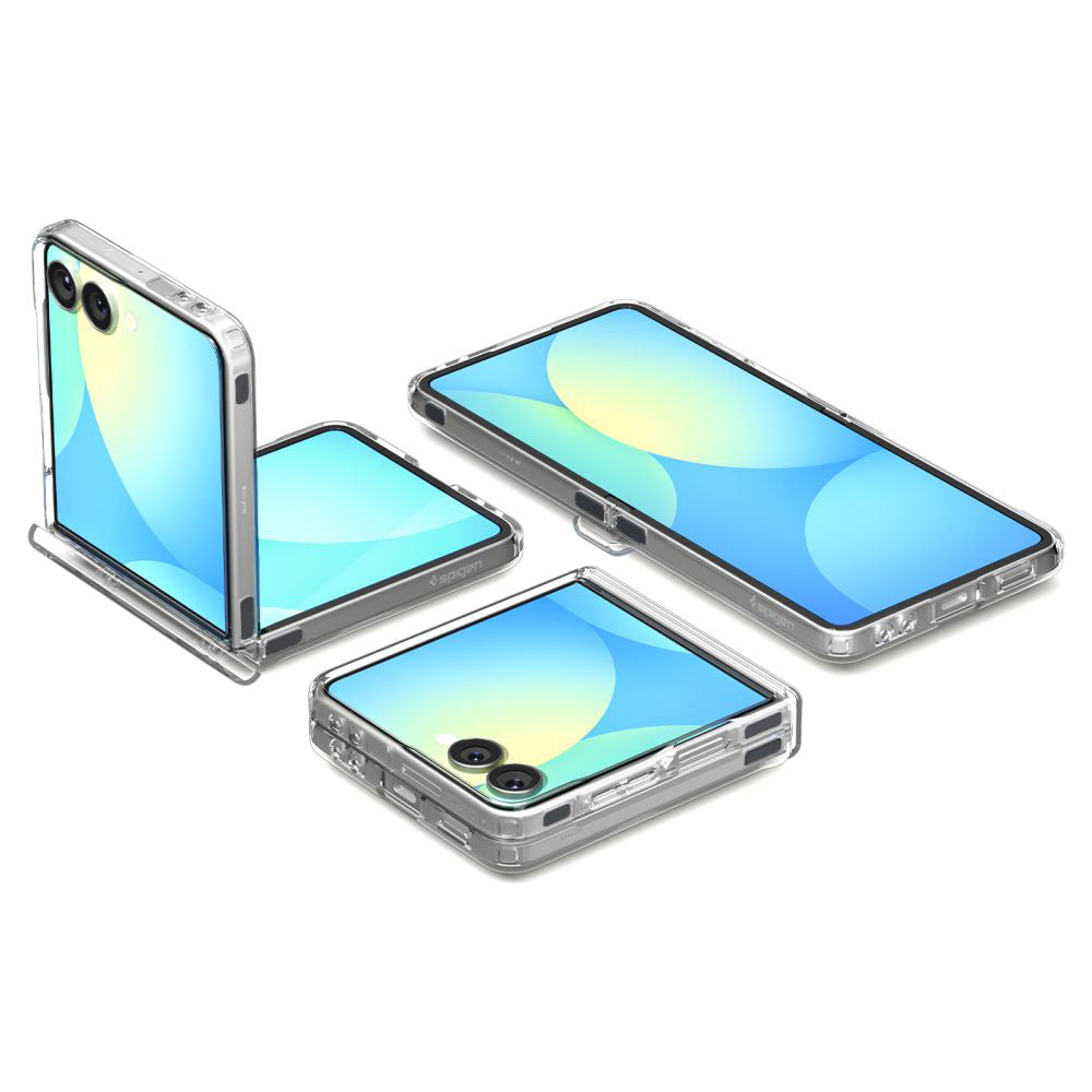 MagSafe Hülle für Samsung Galaxy Z Flip7 F766, Spigen, Ultra Hybrid Pro, Transparent ACS09559