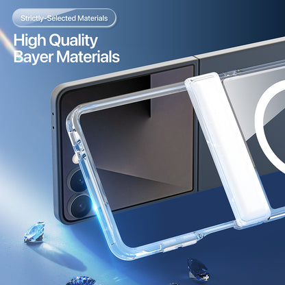 MagSafe-Hülle für Samsung Galaxy Z Flip8 F776, DUX DUCIS, Klar, Transparent