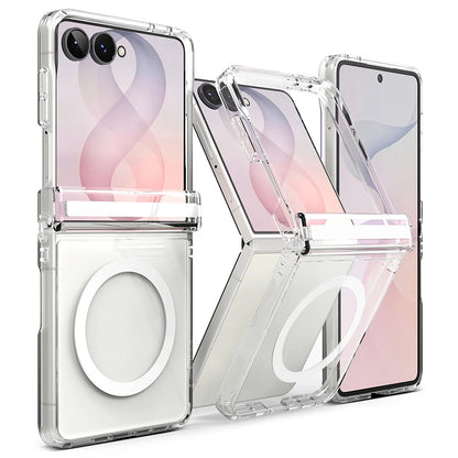 MagSafe-Hülle für Samsung Galaxy Z Flip8 F776, Ringke, Fusion Flap, Transparent
