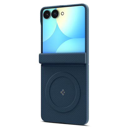 MagSafe-Hülle für Samsung Galaxy Z Flip8 F776, Spigen, Air Skin, Marineblau ACS11514