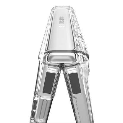 MagSafe-Hülle für Samsung Galaxy Z Flip8 F776, Spigen, Ultra Hybrid Pro, Transparent Weiß ACS11524