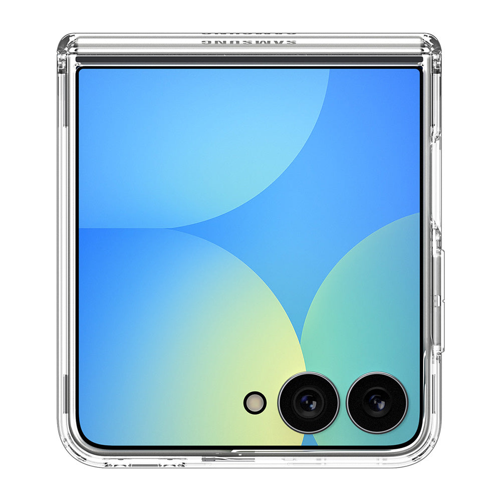 MagSafe-Hülle für Samsung Galaxy Z Flip8 F776, Spigen, Ultra Hybrid Pro, Transparent Weiß ACS11524