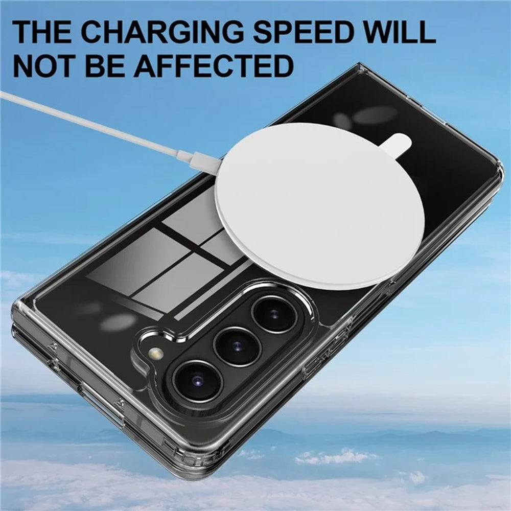 MagSafe Case for Samsung Galaxy Z Fold6 F956, Techsuit, Pro, Transparent
