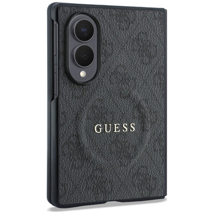 MagSafe-Hülle für Samsung Galaxy Z Fold8 F971, Guess, 4G Leather Classic, Schwarz