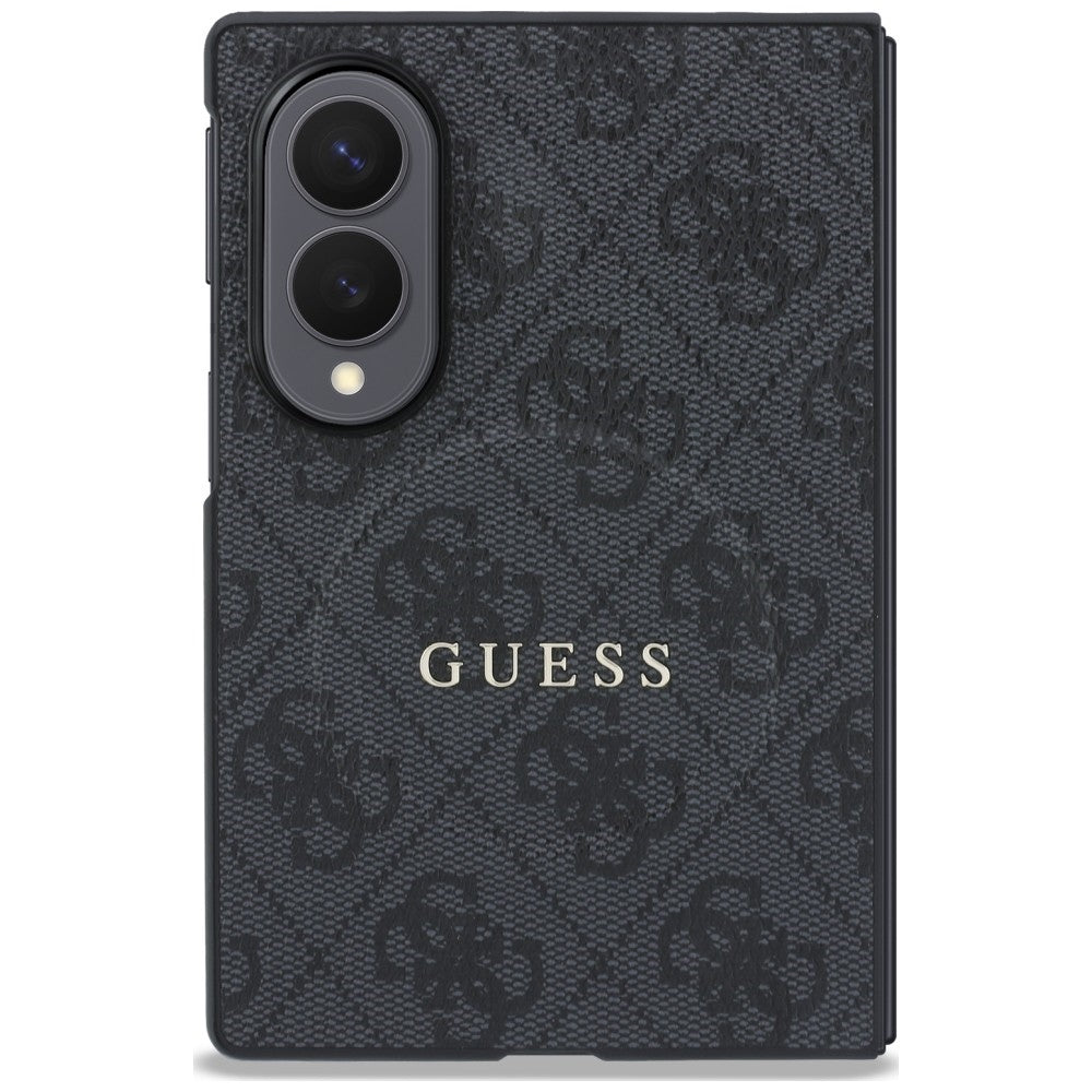 MagSafe-Hülle für Samsung Galaxy Z Fold8 F971, Guess, 4G Leather Classic, Schwarz
