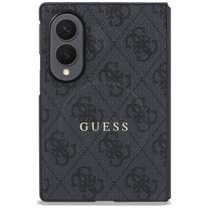 MagSafe-Hülle für Samsung Galaxy Z Fold8 F971, Guess, 4G Leather Classic, Schwarz