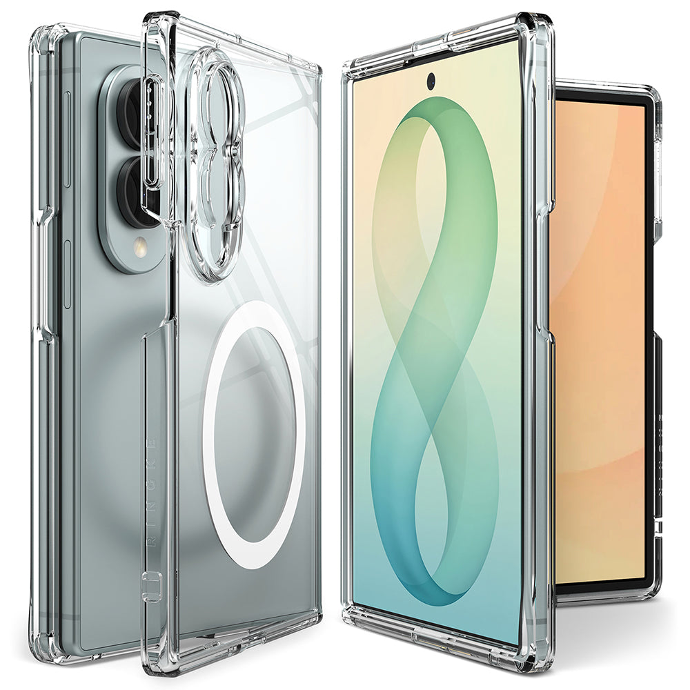 MagSafe-Hülle für Samsung Galaxy Z Fold8 F971, Ringke, Fusion, transparent