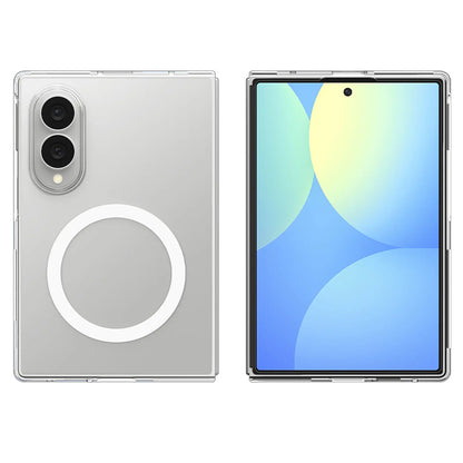 MagSafe Case for Samsung Galaxy Z Fold8 F971, Spigen, Air Skin, Clear White ACS11952