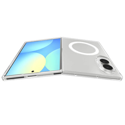 MagSafe Case for Samsung Galaxy Z Fold8 F971, Spigen, Air Skin, Clear White ACS11952
