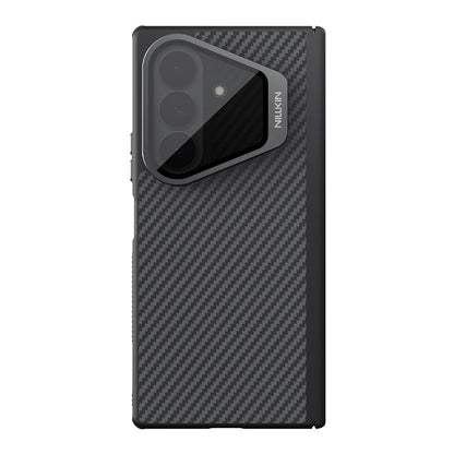 MagSafe-Hülle für Samsung Galaxy Z Fold8 Ultra F976, Nillkin, CarboProp mit transparentem schwarzem Objektivschutz, Schwarz