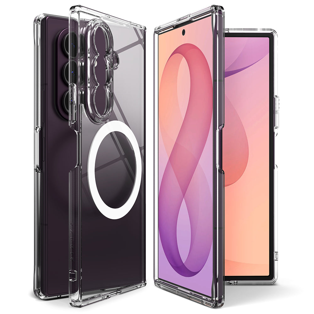 MagSafe-Hülle für Samsung Galaxy Z Fold8 Ultra F976, Ringke, Fusion, Transparent