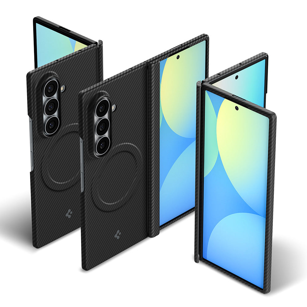 MagSafe Case for Samsung Galaxy Z Fold8 Ultra F976, Spigen, Air Skin, Black ACS11510