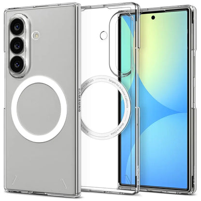 MagSafe-Hülle für Samsung Galaxy Z Fold8 Ultra F976, Spigen, Air Skin, Transparent Weiß ACS11505