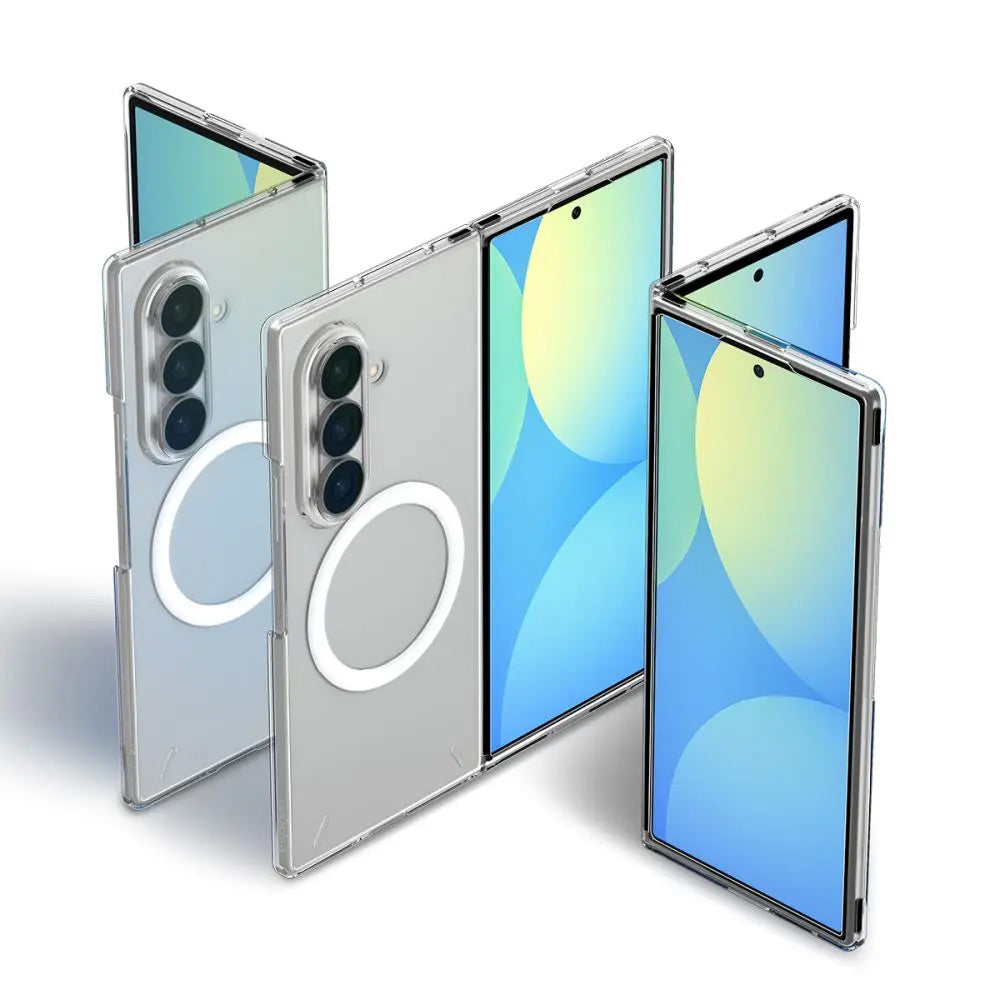 MagSafe-Hülle für Samsung Galaxy Z Fold8 Ultra F976, Spigen, Air Skin, Transparent Weiß ACS11505