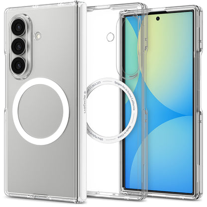 MagSafe-Hülle für Samsung Galaxy Z Fold8 Ultra F976, Spigen, Ultra Hybrid Pro, Transparent Weiß ACS11506
