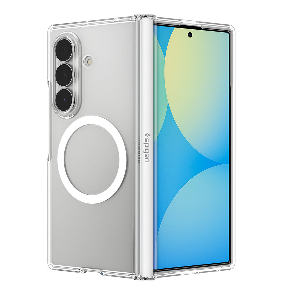 MagSafe-Hülle für Samsung Galaxy Z Fold8 Ultra F976, Spigen, Ultra Hybrid Pro, Transparent Weiß ACS11506