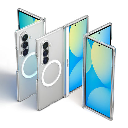 MagSafe-Hülle für Samsung Galaxy Z Fold8 Ultra F976, Spigen, Ultra Hybrid Pro, Transparent Weiß ACS11506