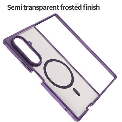MagSafe-Hülle für Samsung Galaxy Z Fold8 Ultra F976, Techsuit, HaloFrost II, Lila