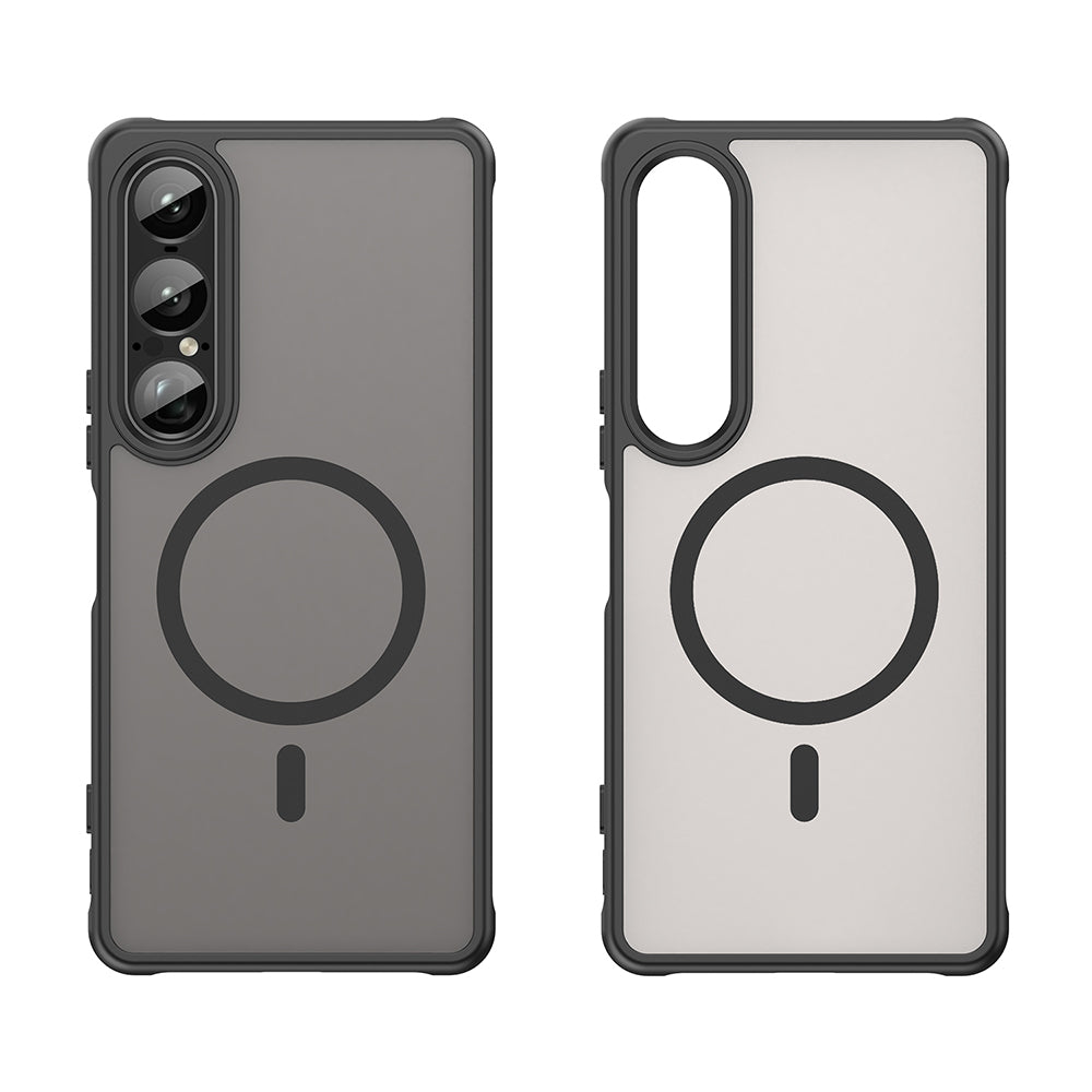 MagSafe-Hülle für Sony Xperia 1 VII, Techsuit, HaloFrost II, Schwarz