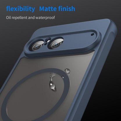 MagSafe Hülle für Sony Xperia 10 VII, Techsuit, HaloFrost II, Marineblau