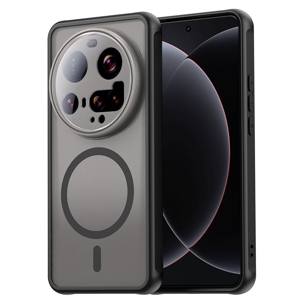 MagSafe-Hülle für Xiaomi 15 Ultra, Techsuit, HaloFrost II, Schwarz