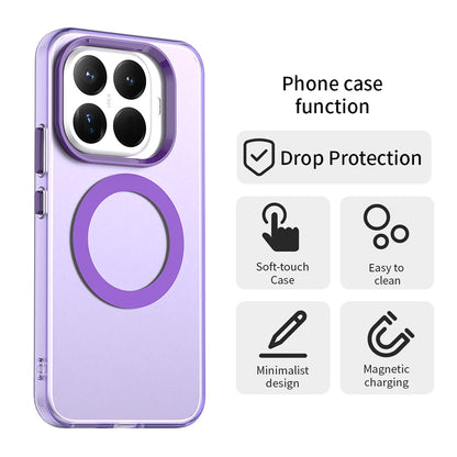 MagSafe-Hülle für Xiaomi 15T Pro, Techsuit, CandyCase, Lila
