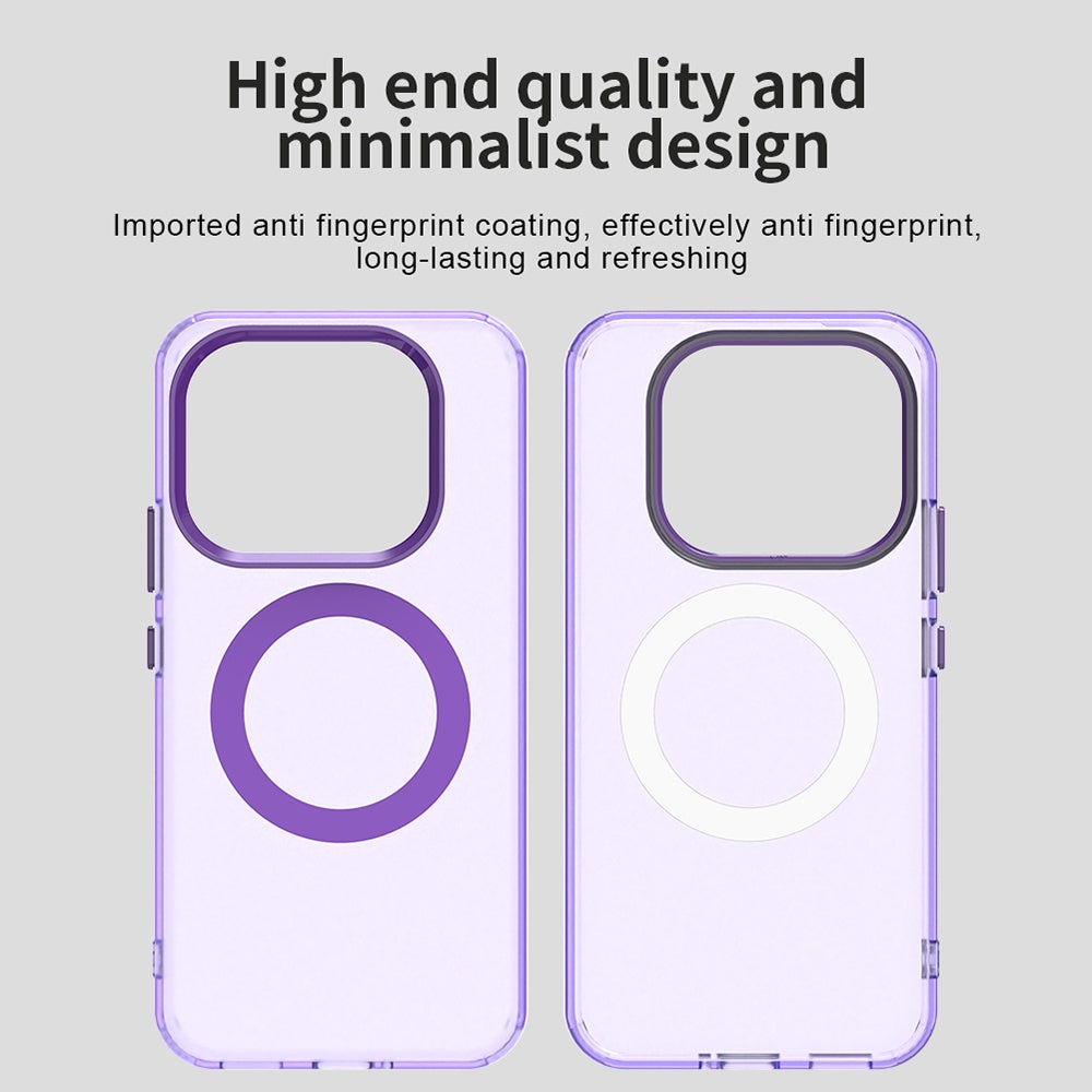MagSafe-Hülle für Xiaomi 15T Pro, Techsuit, CandyCase, Lila