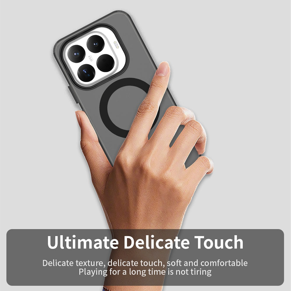MagSafe Hülle für Xiaomi 15T Pro, Techsuit, CandyCase, Schwarz